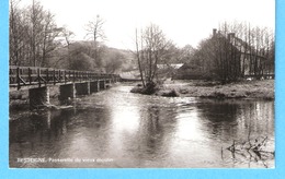 Resteigne-sur-Lesse-Tellin-Passerelle Du Vieux Moulin-Edit.A.Smetz, Bouge (Namur)-Photo Véritable - Tellin