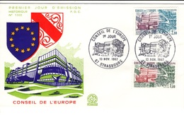 FRANCE Service  73 à 74 Conseil De L'Europe Strasbourg Parlement Européen 13 Nov 1982 - Lettres & Documents