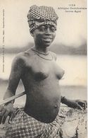 Afrique Occidentale - Jeune Femme Agni - Collection Fortier A.O.F. Carte N° 1153 Non Circulée - Afrique