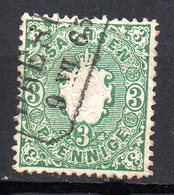 Col11   Allemagne Saxe  N° 13 Oblitéré Used Cote  35,00 Euros - Sachsen