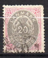 Col11   Danemark  N° 26 A   Oblitéré Cote 40,00 Euros - Oblitérés