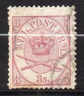 Col11   Danemark  N° 12  Oblitéré Cote 100,00 Euros - Used Stamps