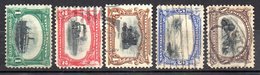 Col11   Etats Unis Amerique USA  N° 138 à 142 Oblitéré Used  Cote  110,00 Euros - Used Stamps