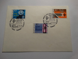 Belgique 1983-enveloppe FDC Made In Belgium Obl Tamines. - 1981-1990