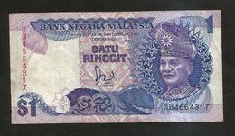 MALAYSIA - MALESIA - 1 RINGGIT (1986 - 1989) - Maleisië