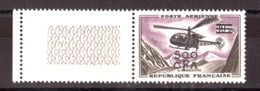 Réunion - 1961 - Poste Aérienne N° 60 - Neuf ** - Hélicoptère Alouette - Luftpost