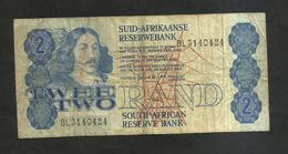 SOUTH AFRICA - SOUTH AFRICAN RESERVE BANK - 2 RAND - Zuid-Afrika