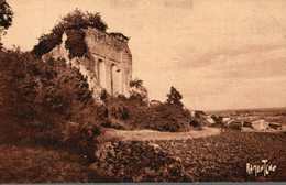 SCORBE CLAIRVAUX RUINES DE LA CHAPELLE DU CHATEAU - Scorbe Clairvaux