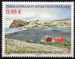 T.A.A.F. // F.S.A.T. 2019 - Cabanes De La Baie Américaine - 1 Val Neufs // Mnh - Unused Stamps