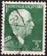 ALBANIA, OCCUPAZIONE ITALIANA, ASSEMBLEA COSTITUENTE, COMMEMORATIVI, 1939, USATI, Scott 313 - Albania