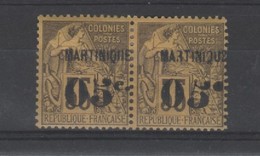 Martinque _ 1 Paire N°13/13h  / C Absent  (1891) - Autres & Non Classés