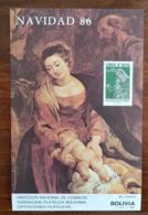 BOLIVIE, Peinture, Painting, RUBENS, Navidad 1982, MICHEL N° BF 161 **MNH - Rubens