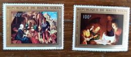 HUATE VOLTA, Peinture, Painting, DURER, DELLA NOTTE. Yvert N° PA 113/4 **MNH - Religión