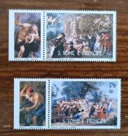 SAO TOME ET PRINCIPE, Peinture, Painting, RUBENS  Yvert 728/9 **MNH - Rubens