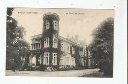 Delcampe - PRECY SUR OISE LA TOUR DU MOULIN 1918 - Précy-sur-Oise