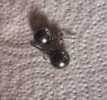 MAGNIFIQUES BOUCLES D'OREILLE :  VERITABLES PERLES NOIRES TAHITI. - Ohrringe