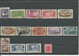 GRAND LIBAN Scott 72-84, 137 Yvert 84-95 97, 150 (14) * Et O Cote 31,00 $ 1927-37 - Unused Stamps