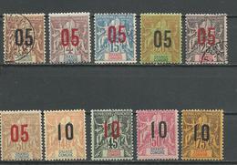 GRANDE COMORE Scott 20-29 Yvert 20-29 (10) * Et O Cote 18,00 $ 1912 - Unused Stamps