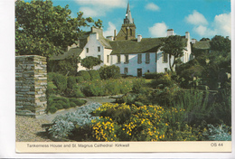 Tankerness House And St. Magnus Cathedral, Kirkwall, United Kingdom, 1983 Used Postcard [22701] - Orkney