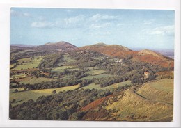 Malvern Hills From British Camp, Herefordshire And Worcestershire, 1976 Used Postcard [22702] - Herefordshire