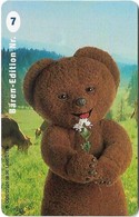 Germany - Bärenmarke Edit. '95 Nr.7 - Teddy With Flower - O 0924 - 08.93, 6DM, 1.800ex, Used - O-Series : Customers Sets