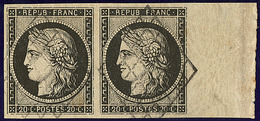 No 3, Paire Bdf, Jolie Pièce. - TB - 1849-1850 Ceres