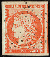 No 5, Un Voisin, Obl étoile, Superbe - 1849-1850 Ceres