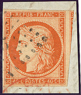 No 5, Un Voisin, Obl Pc Sur Petit Fragment. - TB - 1849-1850 Ceres