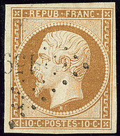 No 9a, Obl Pc, Jolie Pièce. - TB - 1852 Luigi-Napoleone