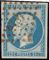 No 10, Obl Pc 1818 Rouge. - TB - 1852 Louis-Napoleon