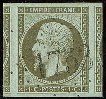 No 11, Deux Voisins, Obl Gc 1753, Ex Choisi. - TB - 1853-1860 Napoléon III