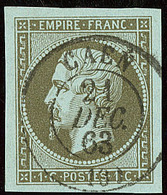 No 11, Obl Cad 15 Caen 21 Déc 63, Ex Choisi. - TB - 1853-1860 Napoleon III