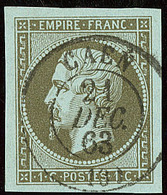 No 11, Obl Cad 15 Caen 21 Déc 63, Ex Choisi. - TB - 1853-1860 Napoléon III