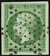 No 12c, Obl étoile, Superbe - 1853-1860 Napoleon III