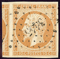 No 13Ab, Bistre-orange, Un Voisin. - TB - 1853-1860 Napoléon III