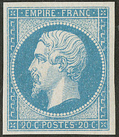 ** No 14A, Bleu, Très Frais. - TB - 1853-1860 Napoléon III.