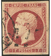 No 18, Obl Gros Points, Aminci Mais TB D'aspect. - R - 1853-1860 Napoleone III