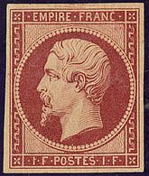 * Réimpression. No 18d, Fortes Charnières Mais TB. - R - 1853-1860 Napoleon III