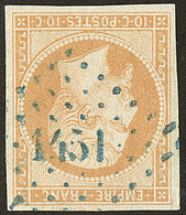 Oblitérations. Pc Bleu. No 13A, Obl Pc 1451. - TB - 1853-1860 Napoleone III