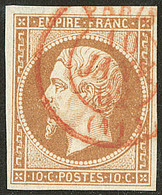 Oblitérations. Cad Rouge. No 13, Obl Cad De Paris. - TB - 1853-1860 Napoleon III