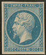 * Non Dentelé. No 22g, Case 142 B4. - TB. - R - 1862 Napoléon III