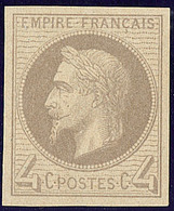 ** Non Dentelés. No 27f, Très Frais. - TB - 1863-1870 Napoleon III With Laurels