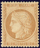 * No 36, Large Charnière Mais TB - 1870 Belagerung Von Paris