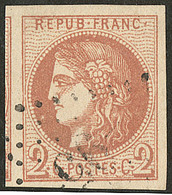 No 40IIe, Brun Clair, Un Voisin, Jolie Pièce. - TB - 1870 Emission De Bordeaux
