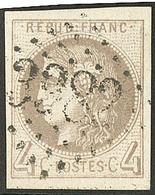 Report I. No 41Ia, Gris Jaunâtre, Obl Gc, Jolie Pièce. - TB. - R - 1870 Emisión De Bordeaux