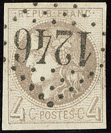 No 41II, Obl Gc 1246, Ex Choisi. - TB - 1870 Emission De Bordeaux