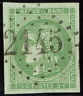 No 42IIg, Obl Gc 2145, Jolie Pièce. - TB - 1870 Uitgave Van Bordeaux