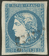 No 44II, Bleu, Jolie Pièce. - TB. - R - 1870 Emission De Bordeaux