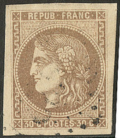 No 47a, Brun Clair, Un Voisin, Jolie Pièce. - TB - 1870 Emissione Di Bordeaux