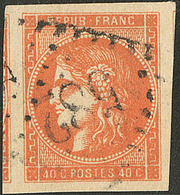 No 48, Belle Nuance, Deux Voisins, Jolie Pièce. - TB - 1870 Bordeaux Printing